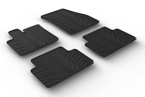 Designer rubber floor mats - rubber,