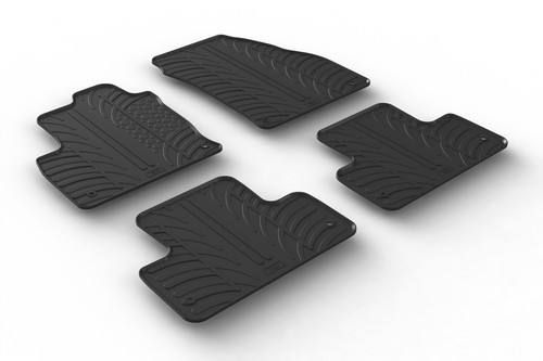 Designer rubber floor mats - designer,